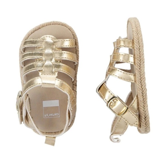 Carter's Metallic Sandals Gold
Age-0-3 Months-CR05885
NWT - Picture 1 of 4